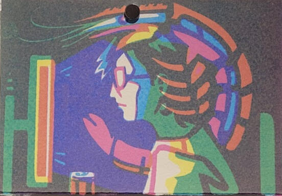 convergent evolution, screenprint