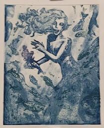 tuna surprise, screenprint