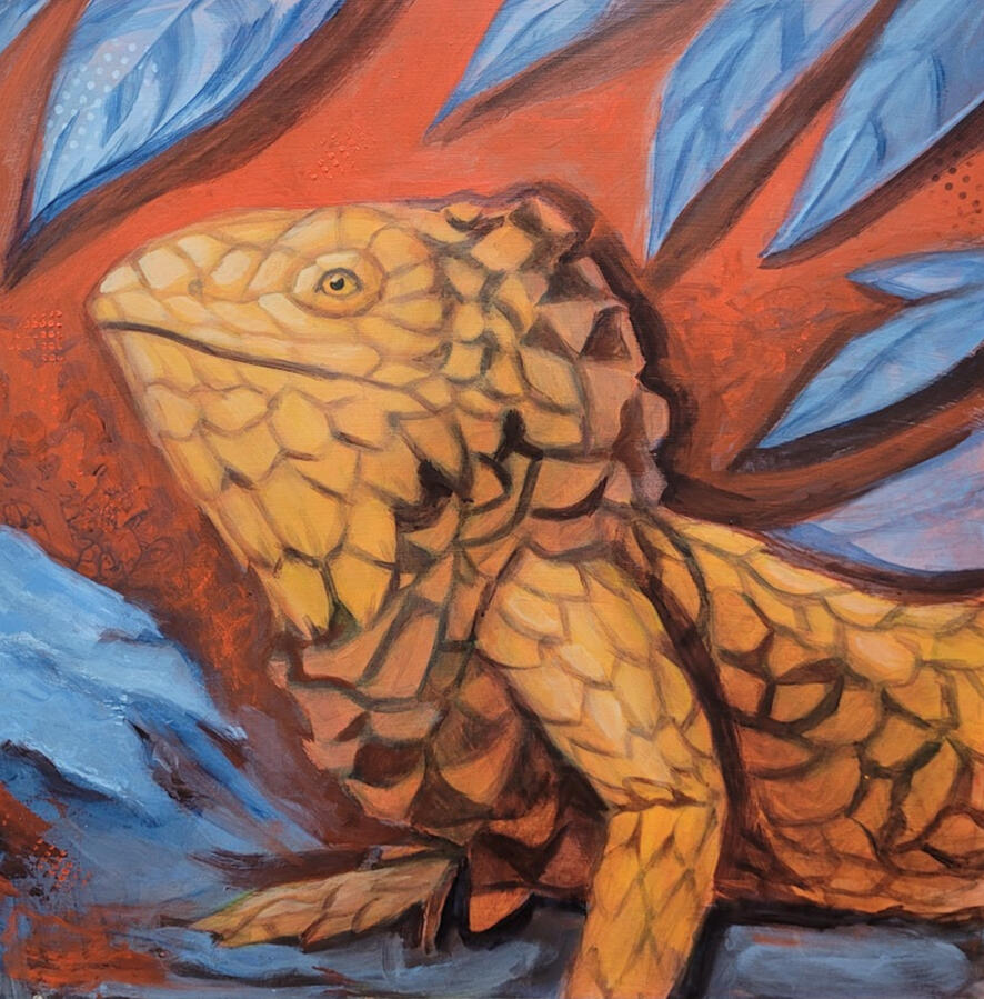 pinecone lizard