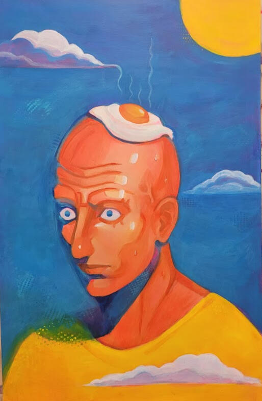 fried egg on a budget